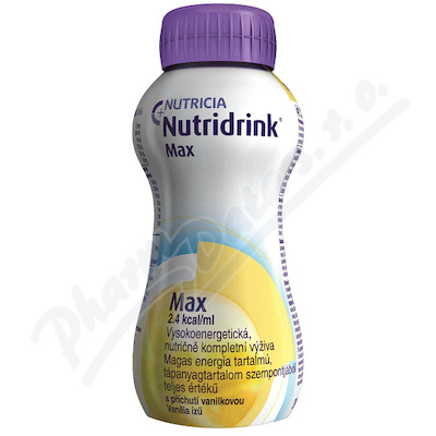 Nutridrink Max s přích.vanilka 4x300ml