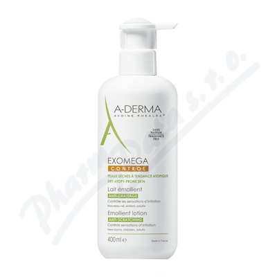 A-DERMA Exomega CONTROL Emolienční mléko 400ml