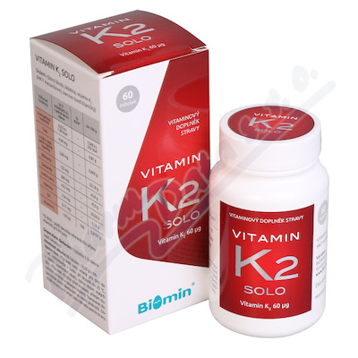 Biomin VITAMIN K2 SOLO tob.60