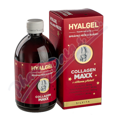 Hyalgel Collagen MAXX 500 ml příchuť VIŠEŇ