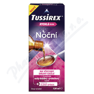 Tussirex noční sirup 120ml