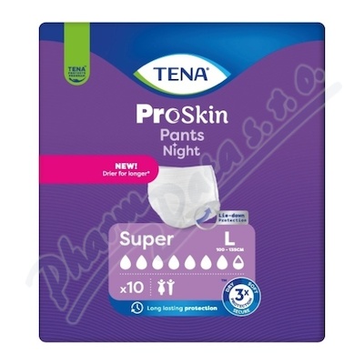 TENA Proskin Pants Nigh.Sup.L ink.kalh.10ks 793676