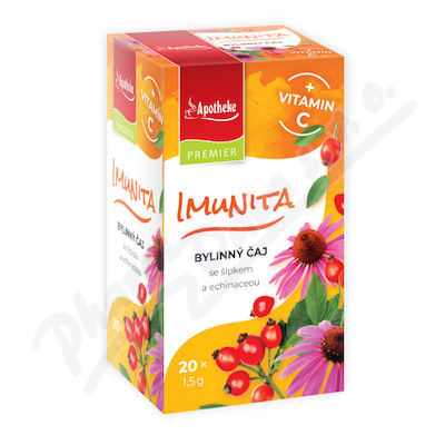 Apotheke Imunita bylinný čaj + vitamin C 20x1.5g