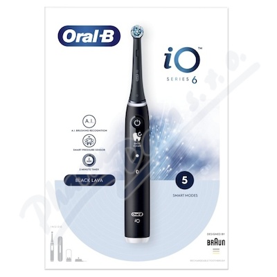 Oral-B iO Series 6 Black Onyx elektr.kartáček