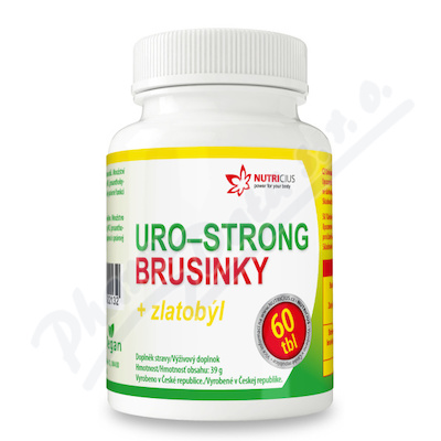 Uro-strong brusinky + zlatobýl tbl.60