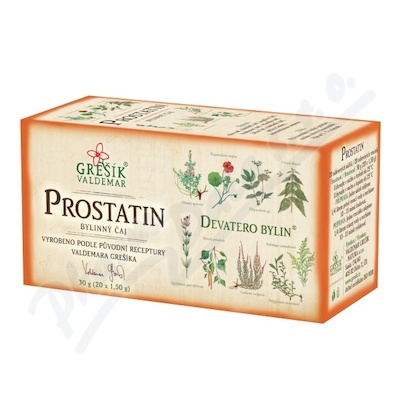 Grešík Devatero bylin Prostatin čaj 20x1.5g