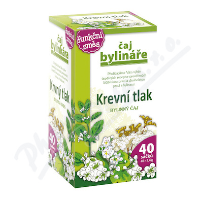 Čaj Bylináře Krevní tlak 40x1.6g